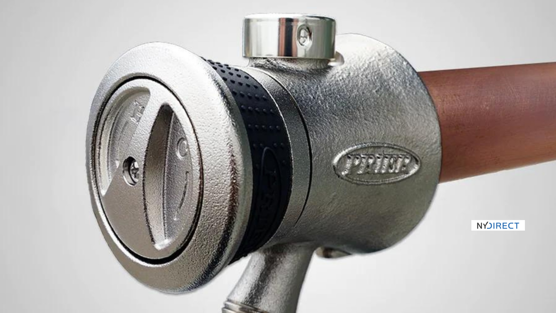 The Prier P118 TrueTemp Single Handle Wall Hydrant: Temperature Control with Style