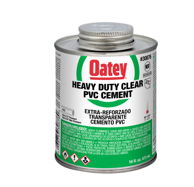 Oatey Heavy Duty Clear Cement - NYDIRECT