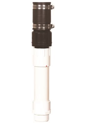 Glentronics PS-MP Main Discharge Pipe 1-1/2" Assembly with Check Valve and Connector - NYDIRECT