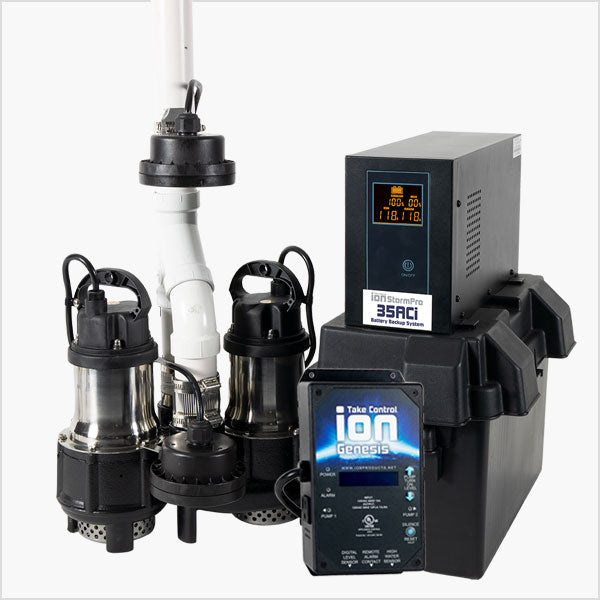 Ion MPK20478 35ACI Power Pac Pre-Piped Battery Backup System - NYDIRECT