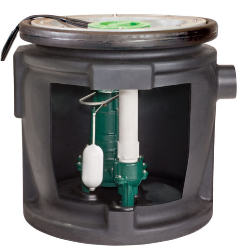 Zoeller 912 Series 1/2HP 24" X 24" Preassembled Sewage Systems - NYDIRECT