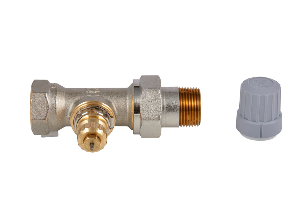 Danfoss RA2000 013G8020 3/4" Straight valve, FNPT x MNPT union tailpiece - NYDIRECT