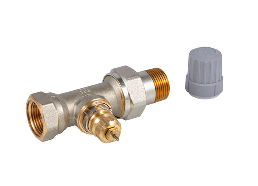 Danfoss RA2000 013G8020 3/4" Straight valve, FNPT x MNPT union tailpiece - NYDIRECT