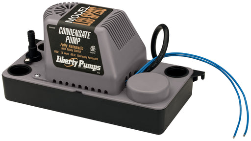 Liberty LCU-SP20S, Condensate Pump, shallow pan, 115V. Auto. with safety switch, 20' max head - NYDIRECT
