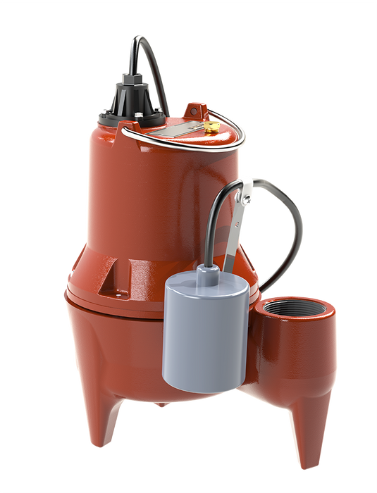 Liberty LE41A, 4/10 HP, Sewage Pump, 1 PH, 115V, 10' Cord, 2" Discharge, Auto - NYDIRECT