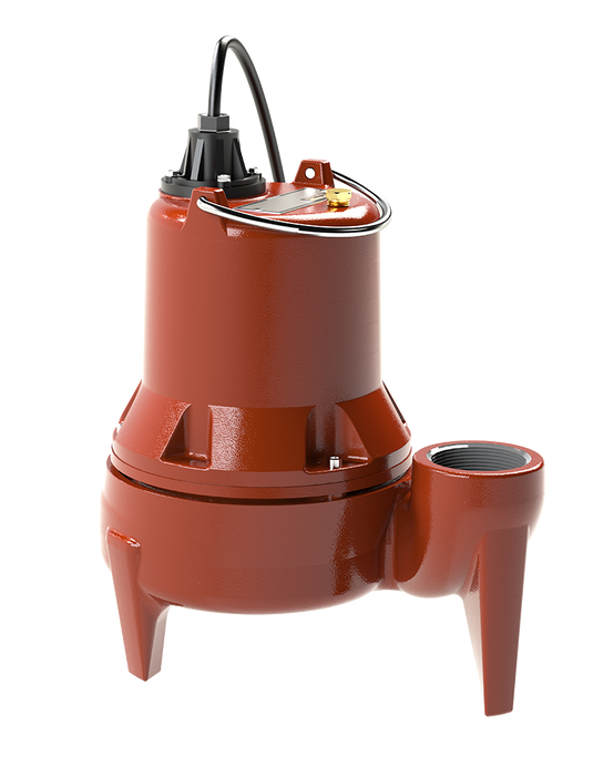 Liberty LE51M, 1/2 HP, Sewage Pump, 1 PH, 115V, 10' Cord, 2" Discharge, Manual - NYDIRECT
