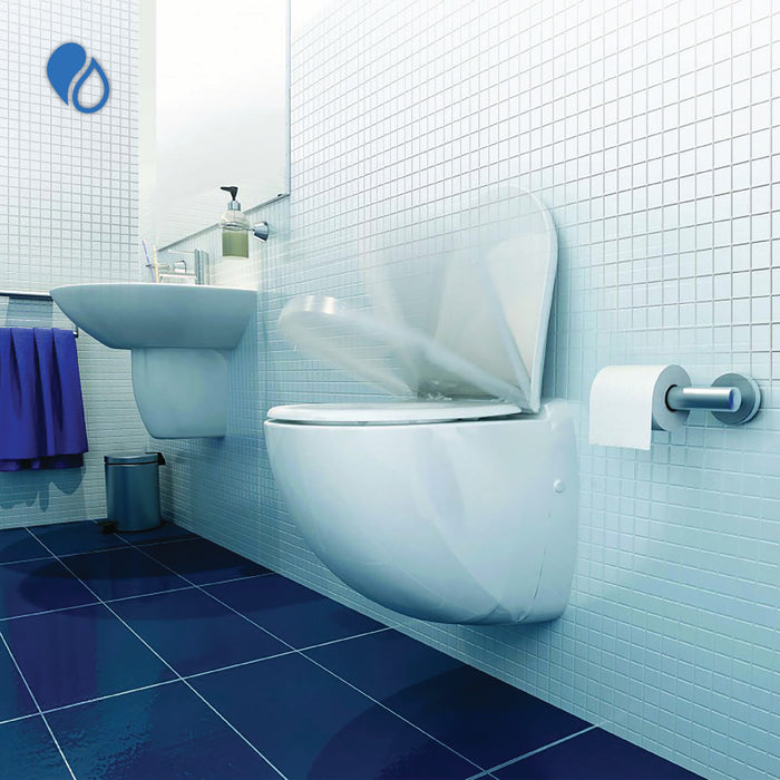 Saniflo 020 Sanicompact Comfort Wall-Hung Macerating Dual-Flush Toilet - NYDIRECT