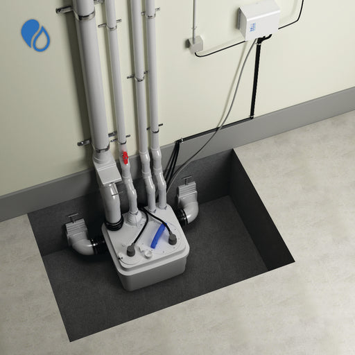 Saniflo 089 Sanicubic 1 Simplex Grinder System - NYDIRECT