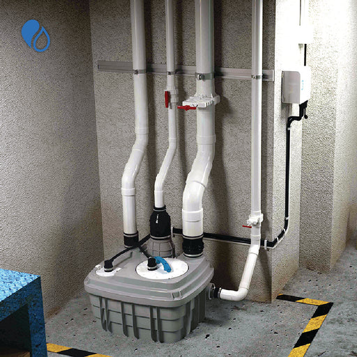 Saniflo 049 Sanicubic 1 VX Simplex Vortex System - NYDIRECT