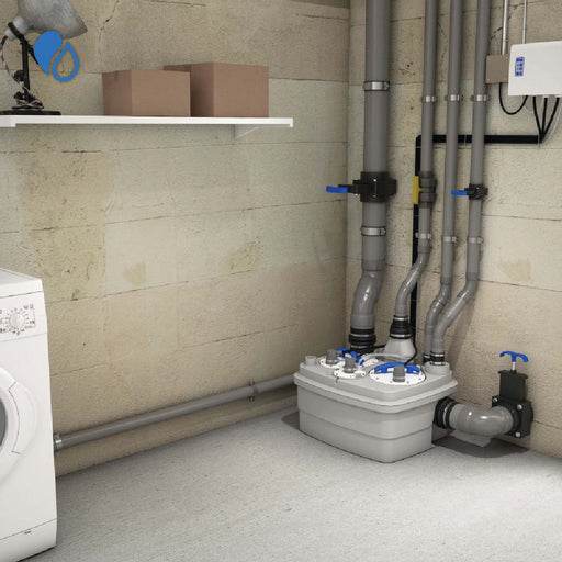 Saniflo 029 Sanicubic 2 Classic Duplex System - NYDIRECT
