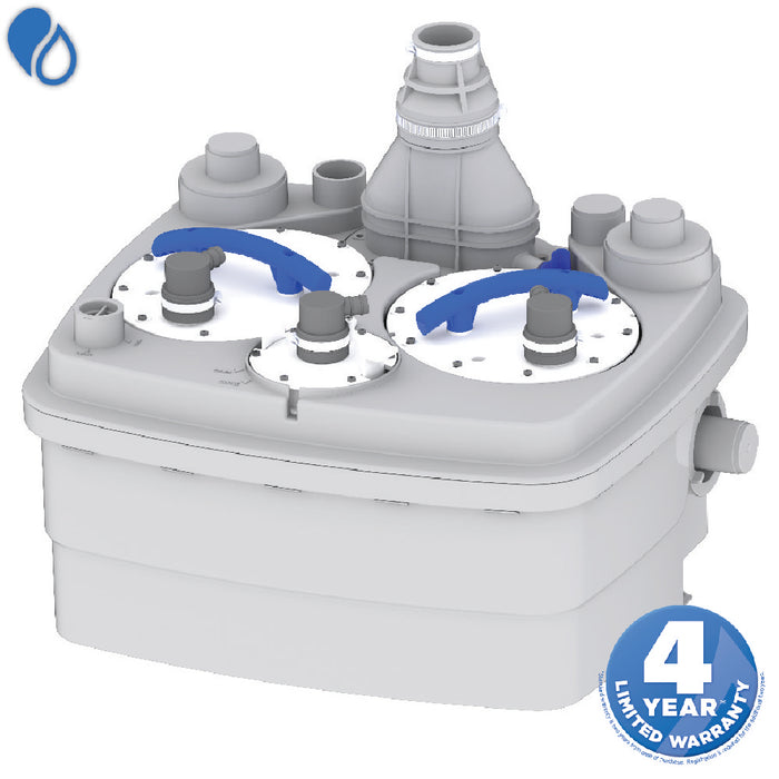 Saniflo 029 Sanicubic 2 Classic Duplex System - NYDIRECT