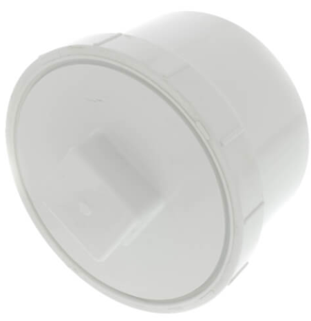 8" PVC - Female Adapter W/ Plug - NYDIRECT