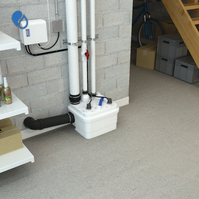 Saniflo 089 Sanicubic 1 Simplex Grinder System - NYDIRECT