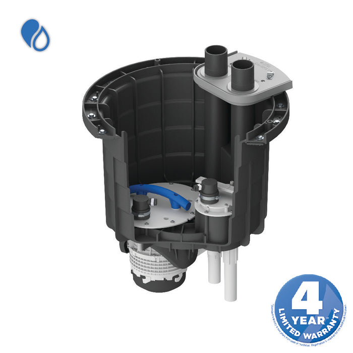 Saniflo 053 Sanipit 24 GR Retrofit 1HP Sewage Grinder System - NYDIRECT