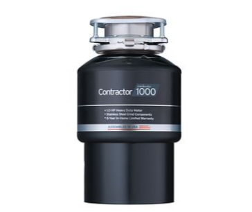 Insinkerator Contractor 1000 Garbage Disposal, 1 HP - NYDIRECT