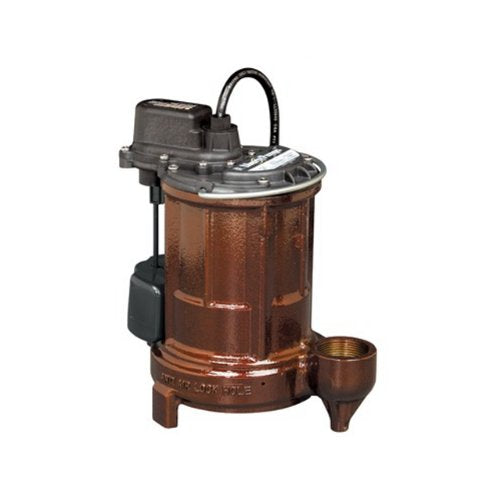 Liberty Pumps 257 1/3HP Cast Iron Automatic Submersible Sump/Effluent Pump with VMF Switch - NYDIRECT