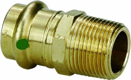 Viega ProPress Zero Lead Bronze Adapter Press x Male NPT - NYDIRECT