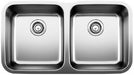 Blanco 441020 STELLAR Double Bowl Undermount Stainless Steel Kitchen Sink - NYDIRECT