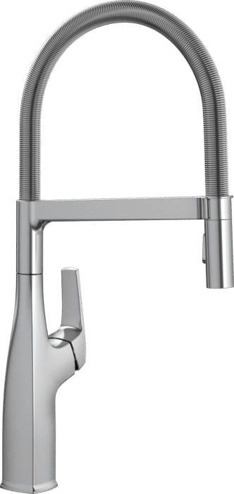 Blanco Rivana Semi-Pro High Arc Pull-Down Kitchen Faucet - NYDIRECT