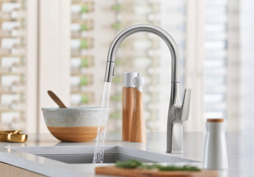Blanco Rivana High Arc Pull-Down Kitchen Faucet - NYDIRECT