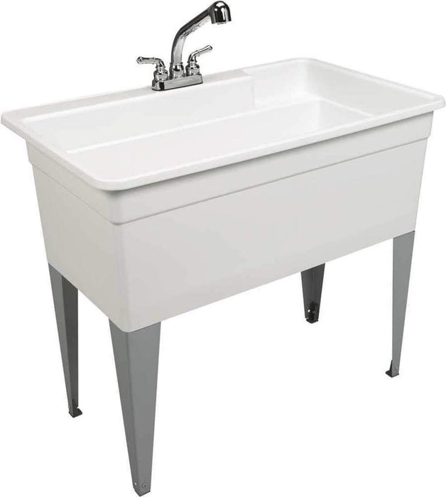 Mustee 28CF Big Tub Utilatub Combo Utility Sink 24" X 40" - NYDIRECT