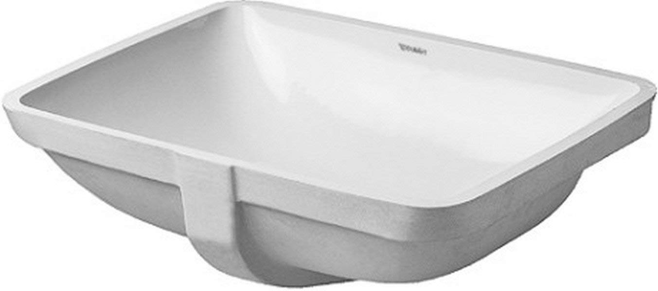 Duravit 0305490000 Starck 3 Undermount Vanity Basin, White Finish - NYDIRECT