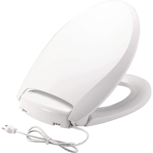 Bemis H1900NL Radiance Heated Night Light Plastic Toilet Seat - NYDIRECT