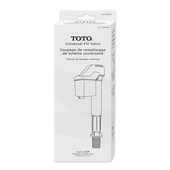 TOTO TSU99A.X Universal Adjustable Replacement Fill Valve Assembly - NYDIRECT