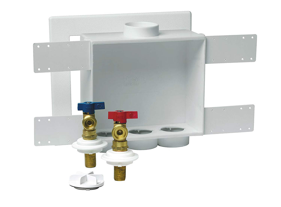 Oatey 38530 2-Inch Copper Sweat Standard Pack 1/4 Turn Brass Valves - NYDIRECT