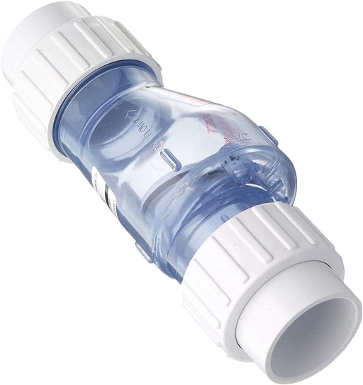 Zoeller 30-0041 50 psi PVC 2-Port Check Valve, 1-1/2" - NYDIRECT
