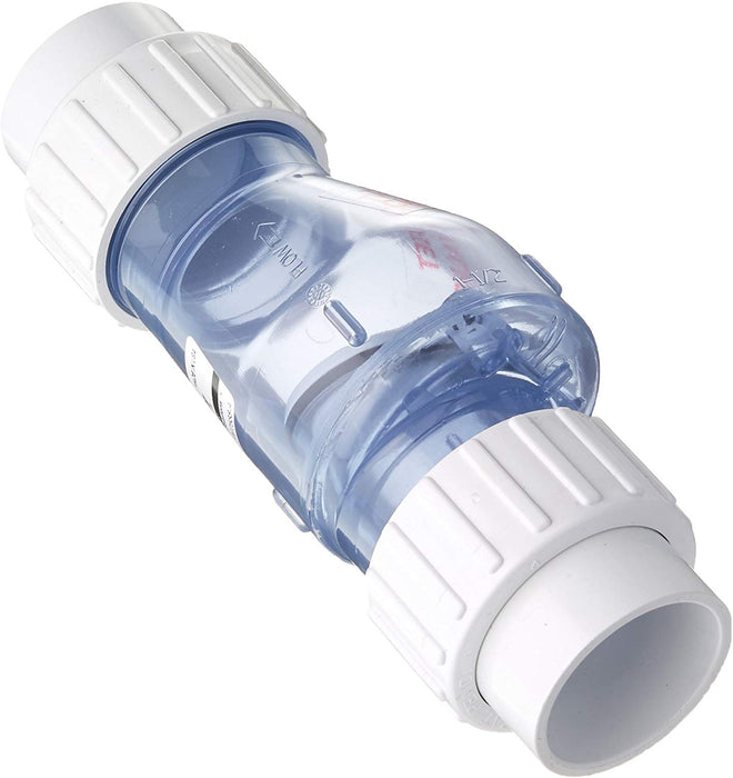 Zoeller 30-0041 50 psi PVC 2-Port Check Valve, 1-1/2" - NYDIRECT