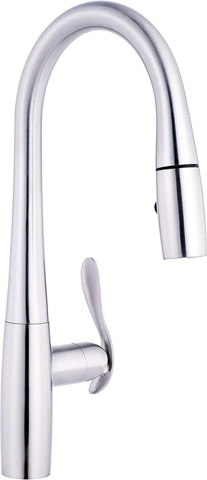 Danze Selene Single Handle Pull-Down Kitchen Faucet with SnapBack Retraction - NYDIRECT