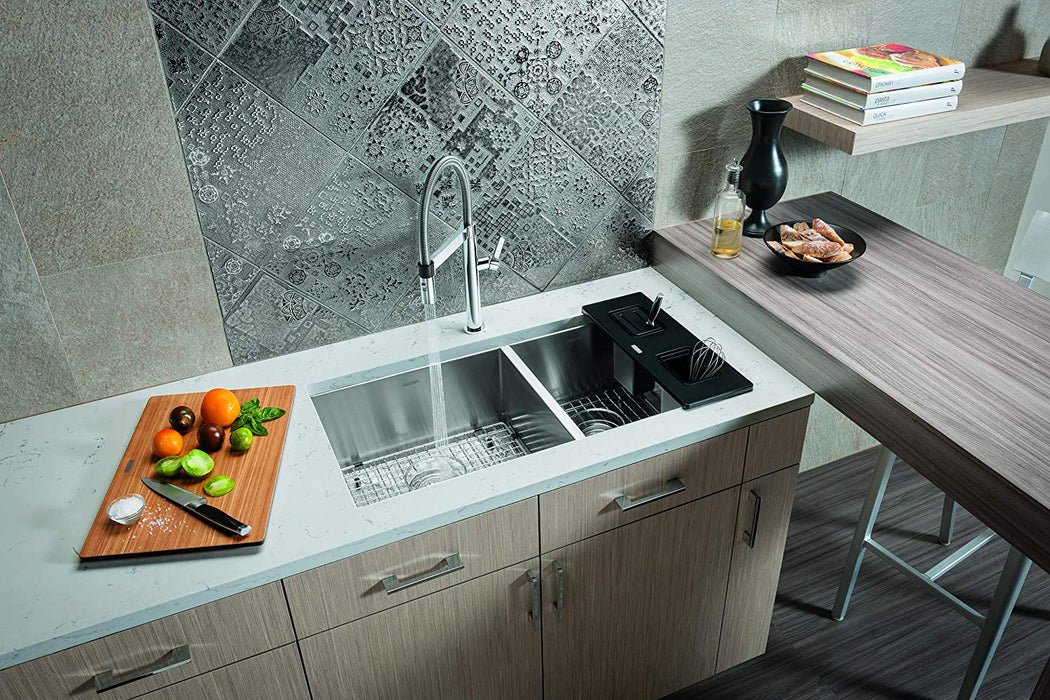 Blanco 518169 1-3/4 Quatrus Bowl Stainless Steel Kitchen Sink - NYDIRECT