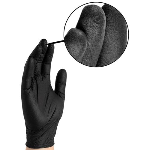 AMMEX® Exam Grade Black Nitrile Gloves - NYDIRECT