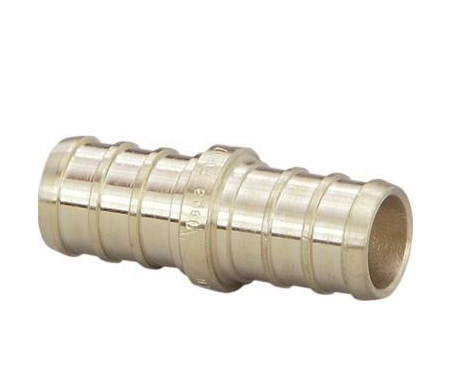 Viega PureFlow Zero Lead Brass Crimp Coupling - NYDIRECT