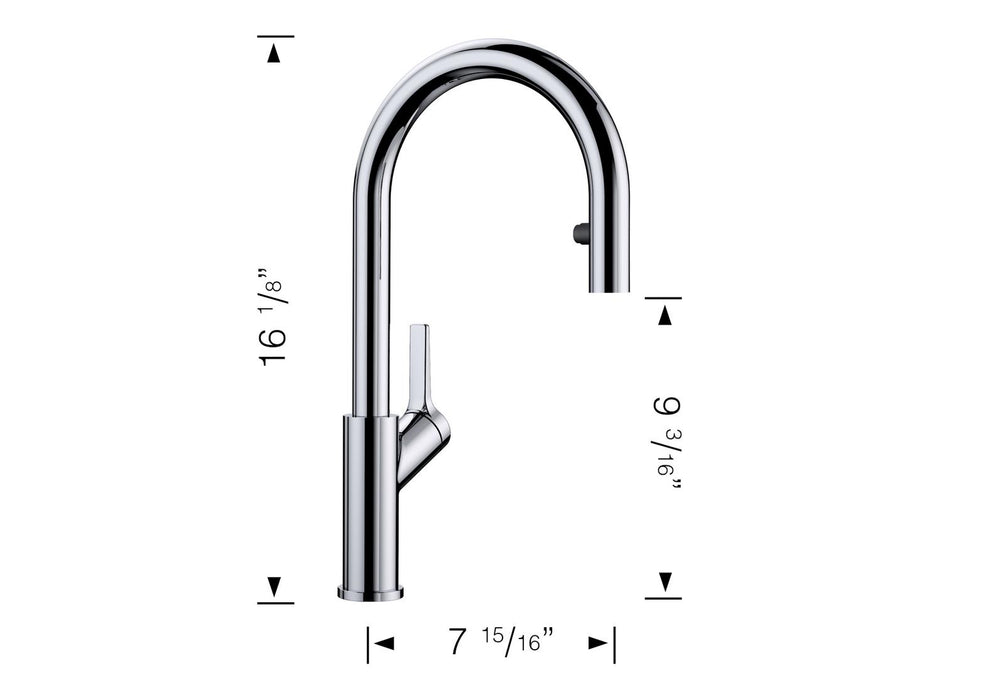 Blanco Urbena Pull-Down Kitchen Faucet - NYDIRECT