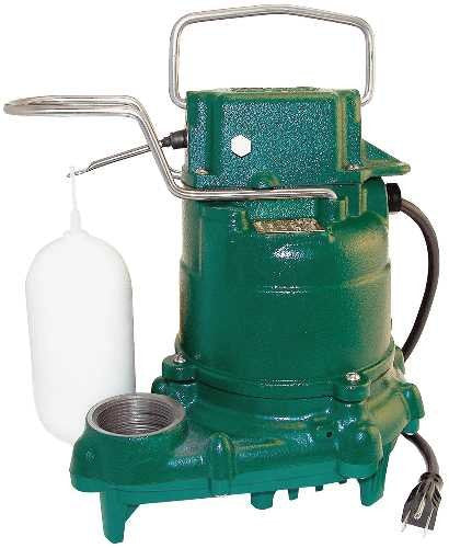 Zoeller 53-0001 M53 Mighty-mate Submersible Sump Pump 1/3 HP - NYDIRECT