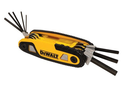 Dewalt DWHT70262M Folding/Lock Hex Key Set - NYDIRECT