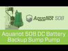 Aquanot® Spin 508 Battery Back-up System Installation - NYDIRECT