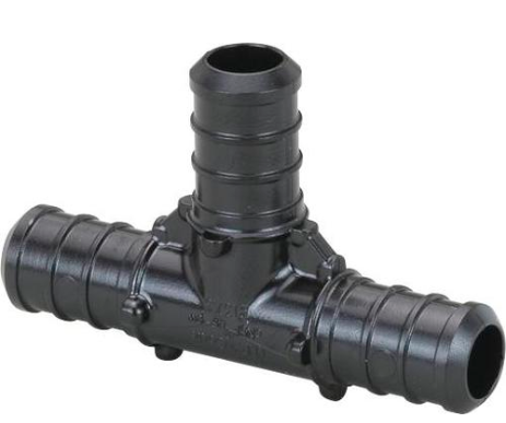 Viega PureFlow Plastic Crimp Tee - NYDIRECT