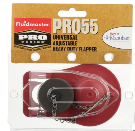 Fluidmaster PRO55 Universal Adjustable Flexible Flapper - NYDIRECT