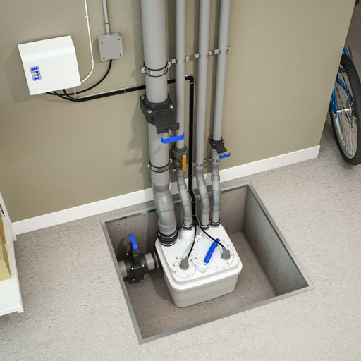 Saniflo 069 Sanicubic 1 Simplex Grinder System - NYDIRECT