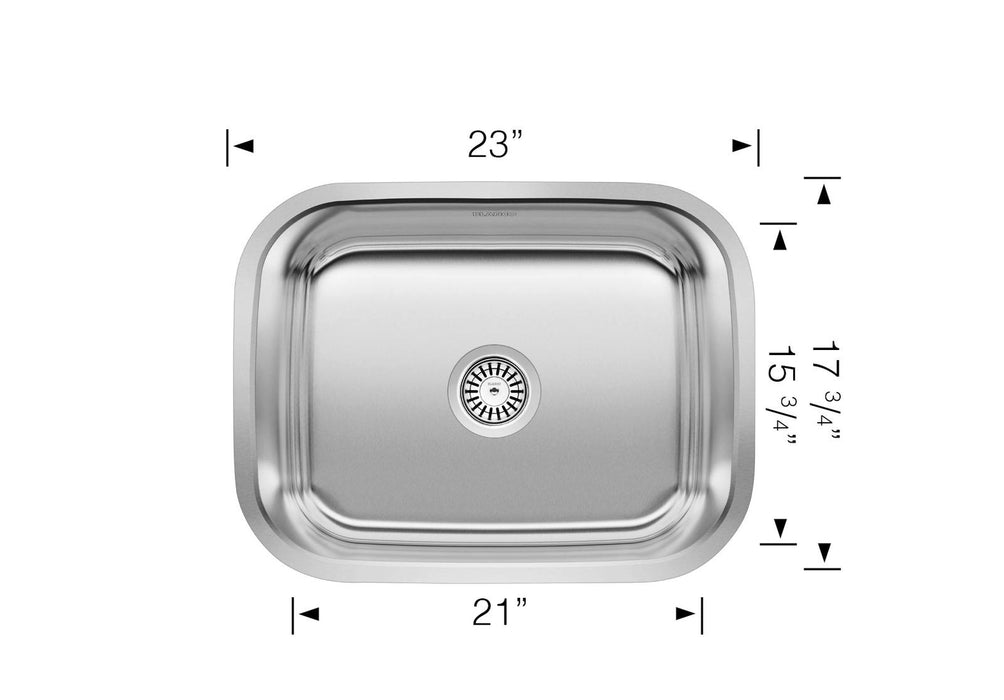 Blanco 441398 STELLAR Undermount,Stainless Steel Laundry Sink - NYDIRECT
