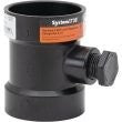 IPEX 397511 2"x2"x1/2" PVC Testing Tee w/Tap System 1738 - NYDIRECT