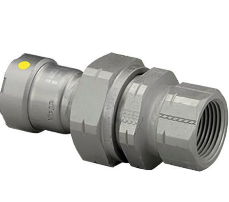 Viega MegaPressG Carbon Steel Union, Press X Female Pipe Thread - NYDIRECT