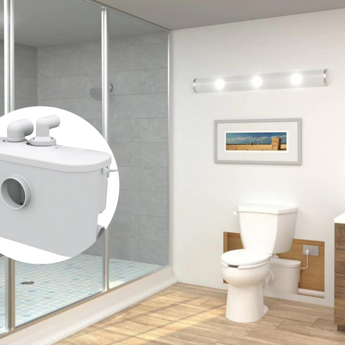Easily Install a Bathroom in Your Basement with Qwik Jon Premier