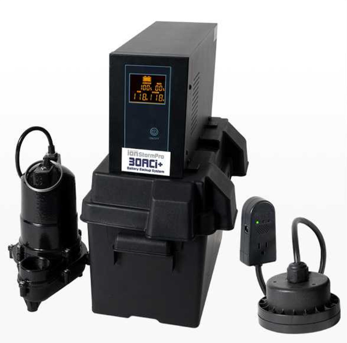 Ion MET20372 30ACI+ 1/3 HP Battery Backup System - NYDIRECT