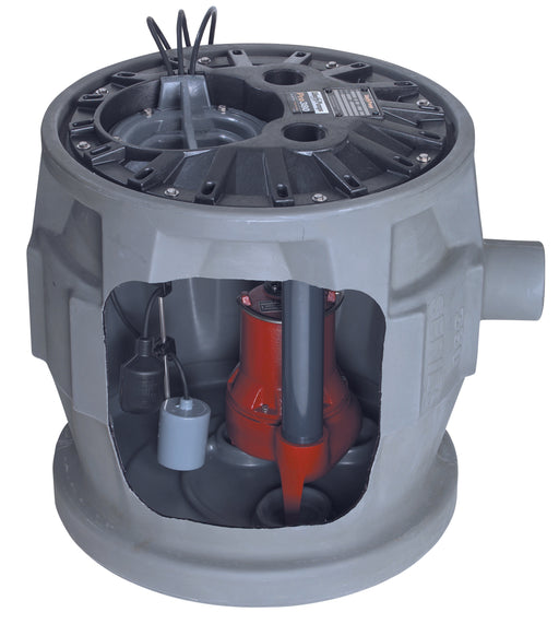 Liberty P382LE51, 1/2 HP, Simplex Sewage Package, 1 PH, 115V, 2" Discharge, 10' cord - NYDIRECT