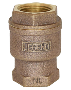 105-445NL T-455 1" IPS Spring Check Valve Lead Free - NYDIRECT