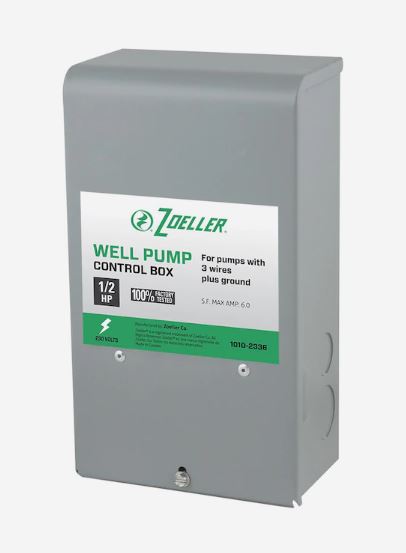 Zoeller 10-2336 1/2 HP 3-Wire Control Box - NYDIRECT